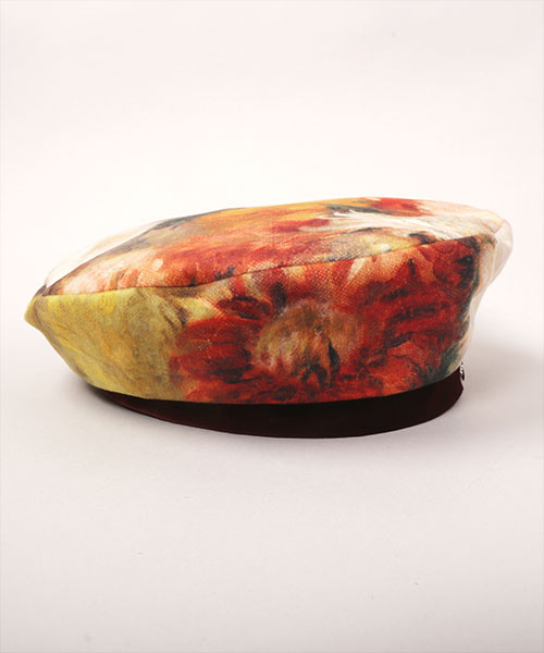 THE MET Bouquet of Chrysanthemums BERET MIX ONESIZE