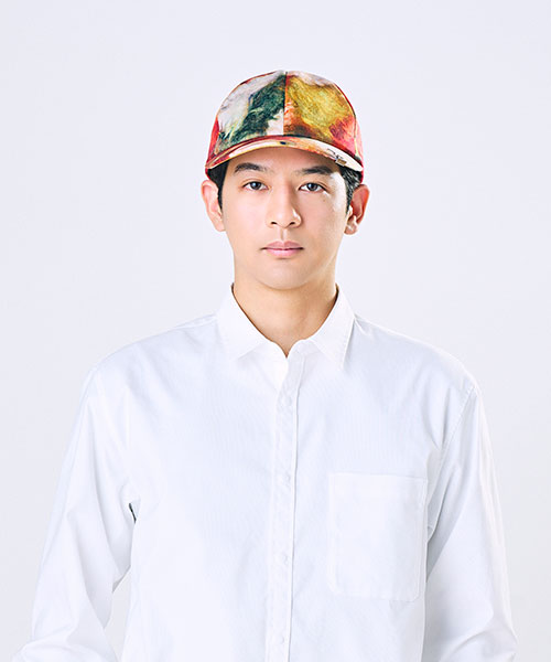 モデル頭囲：56cm 着用サイズ：ONESIZE