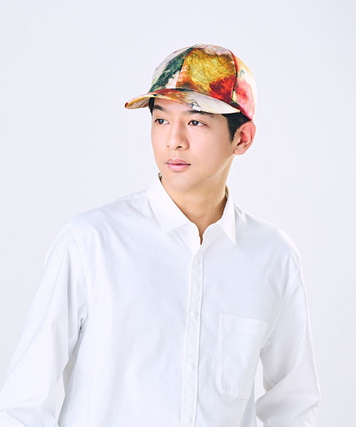 モデル頭囲：56cm 着用サイズ：ONESIZE