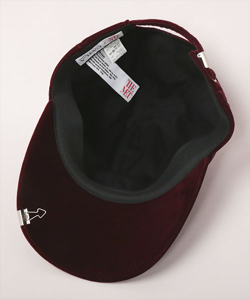 THE MET CLASSIC LOGO CAP BURGUNDY ONESIZE