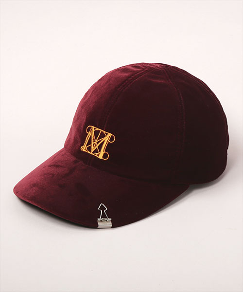 THE MET CLASSIC LOGO CAP BURGUNDY ONESIZE