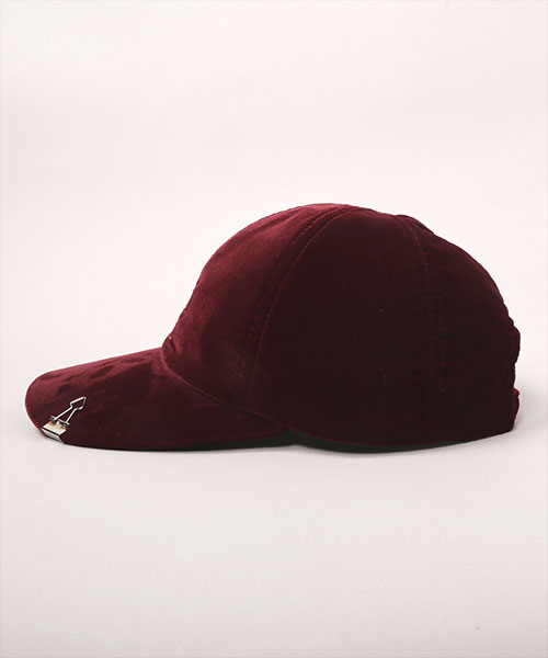 THE MET CLASSIC LOGO CAP BURGUNDY ONESIZE