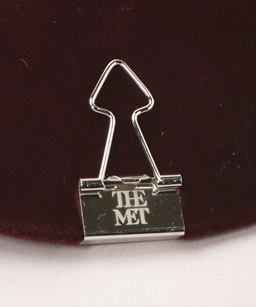 THE MET CLASSIC LOGO CAP BURGUNDY ONESIZE