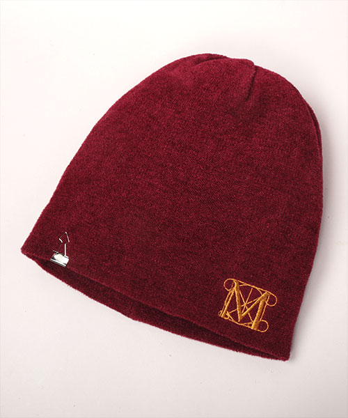 THE MET CLASSIC LOGO KNIT CAP BLACK ONESIZE