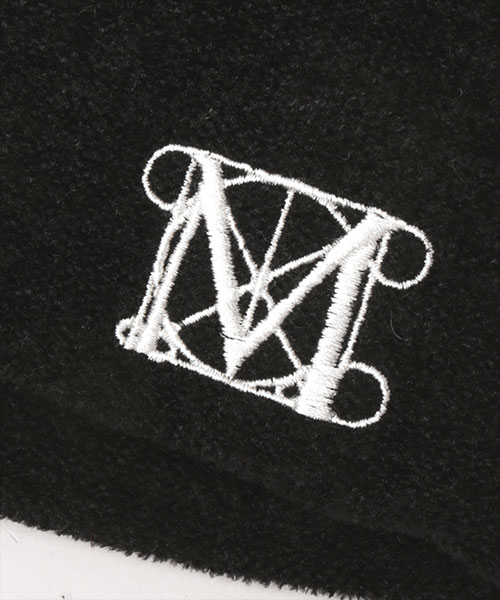 THE MET CLASSIC LOGO KNIT CAP BLACK ONESIZE