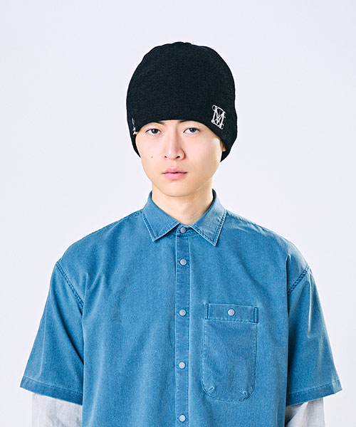 モデル頭囲：59cm 着用サイズ：ONESIZE