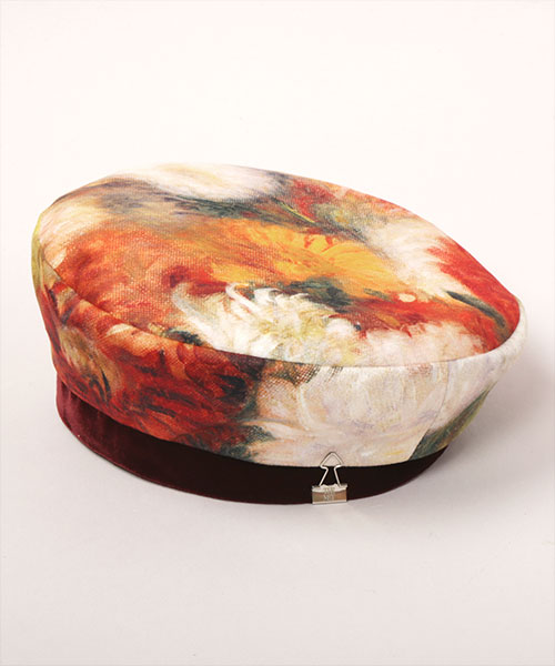 KIDS Bouquet of Chrysanthemums BERET MIX 52-54