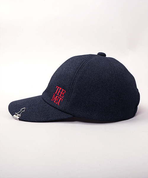 THE MET LOGO CAP NAVY ONESIZE