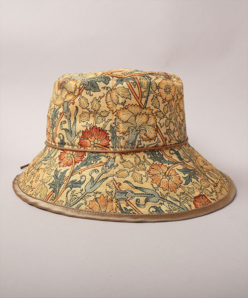 THE MET Pink and Rose HAT BEIGE ONESIZE