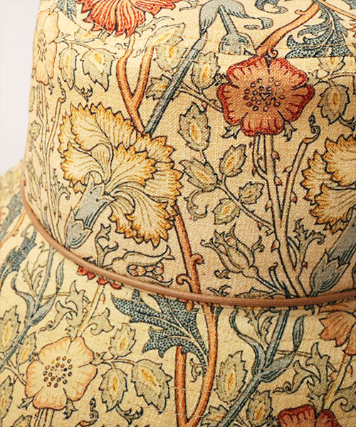 THE MET Pink and Rose HAT BEIGE ONESIZE