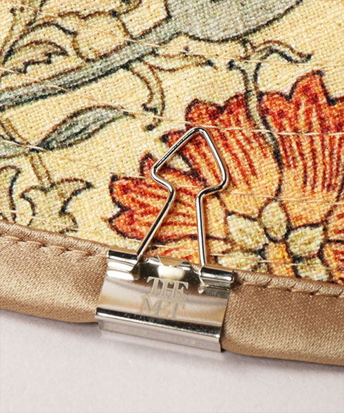 THE MET Pink and Rose HAT BEIGE ONESIZE