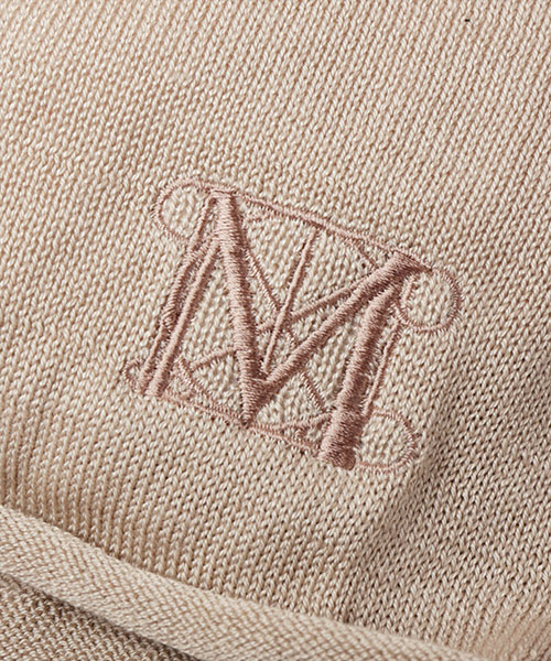 THE MET VINTAGE LOGO KNIT CAP BLACK ONESIZE