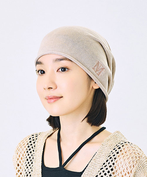 LIGHT BEIGE モデル頭囲：56cm