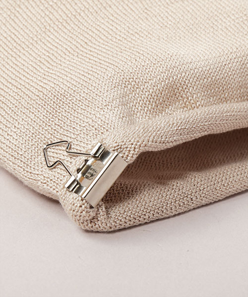 THE MET VINTAGE LOGO KNIT CAP BLACK ONESIZE