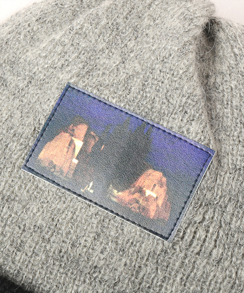 THE MET Island of the Dead KNIT CAP BLACK ONESIZE