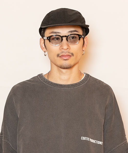 BLACK モデル頭囲：58.5cm