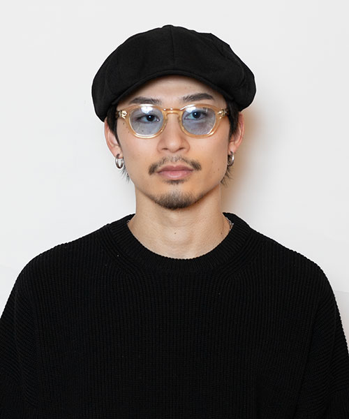 BLACK モデル頭囲：58.5cm