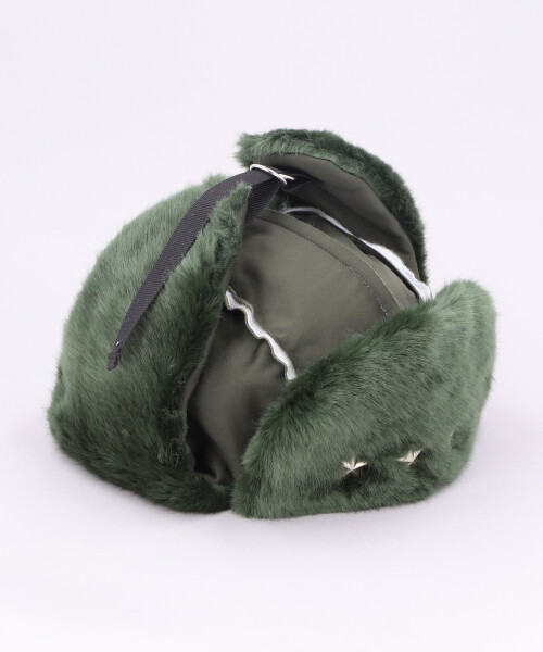 AKA SIX TRAPPER HAT KHAKI ONESIZE