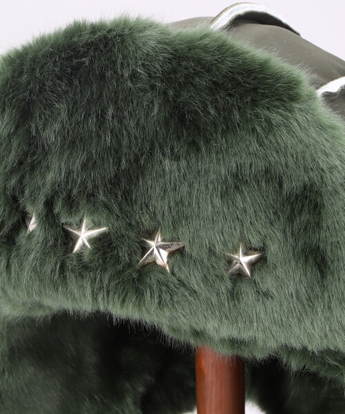 AKA SIX TRAPPER HAT KHAKI ONESIZE