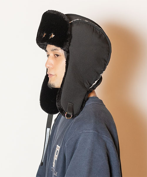 AKA SIX TRAPPER HAT KHAKI ONESIZE
