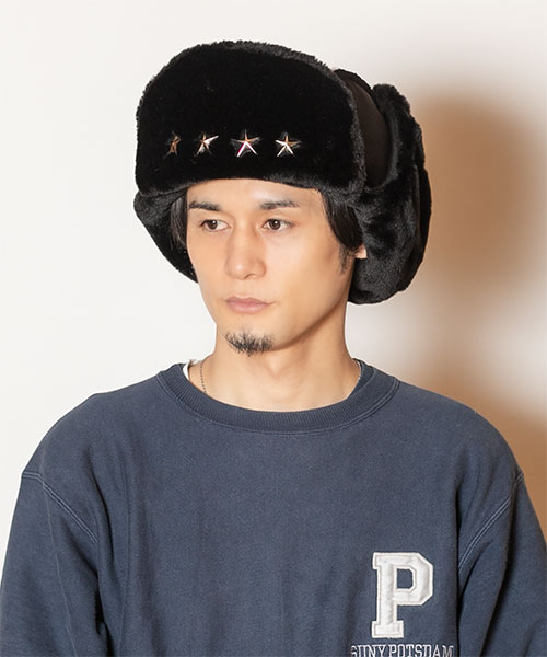 AKA SIX TRAPPER HAT KHAKI ONESIZE