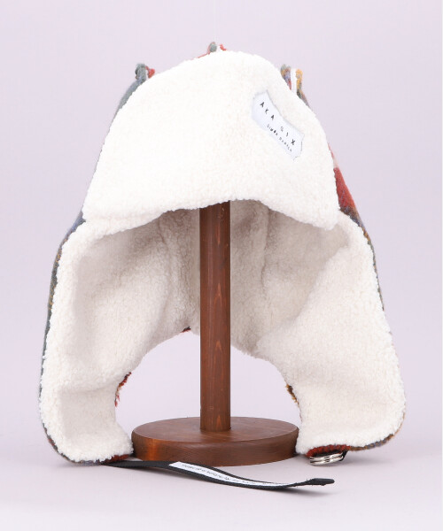 AKA SIX CHECK TRAPPER HAT MIX ONESIZE