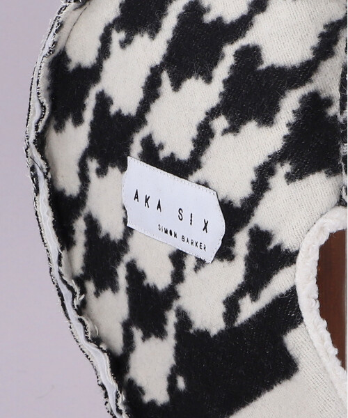 AKA SIX CHECK TRAPPER HAT MIX ONESIZE