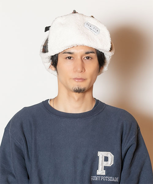 AKA SIX CHECK TRAPPER HAT MIX ONESIZE