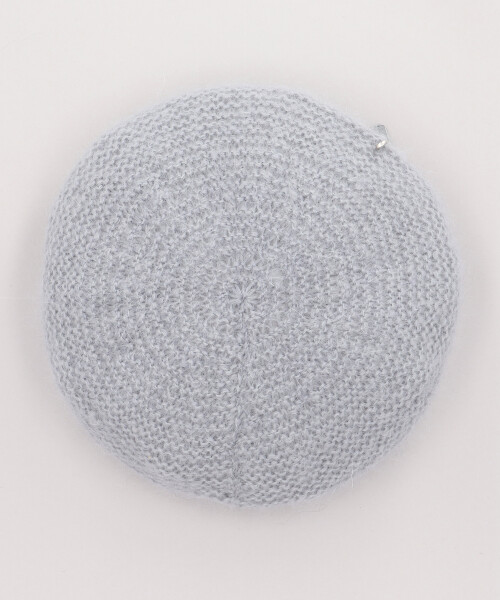 AKA SIX MOHAIR BERET GRAY ONESIZE