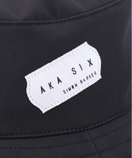 AKA SIX POLY BUCKET HAT BLACK ONESIZE