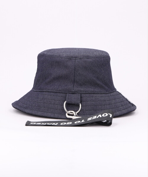 AKA SIX NEW DENIM BUCKET HAT(ONESIZE NAVY): ハット｜帽子通販