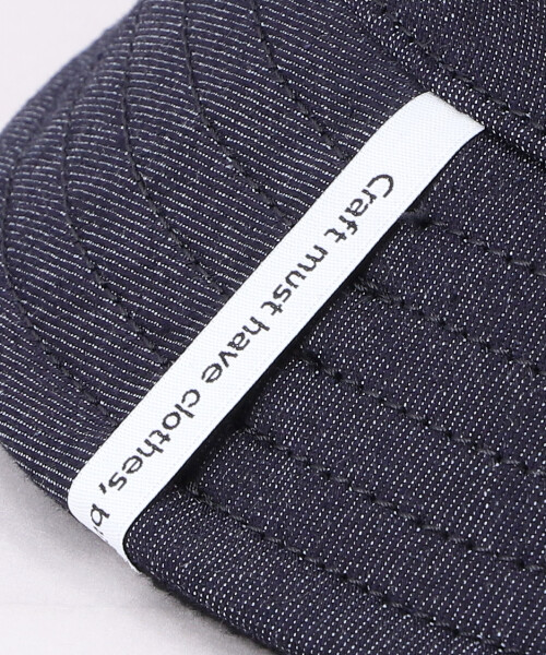 AKA SIX NEW DENIM BUCKET HAT NAVY ONESIZE