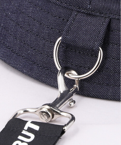 AKA SIX NEW DENIM BUCKET HAT NAVY ONESIZE