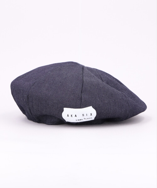 AKA SIX NEWSBOY BERET BLACK ONESIZE
