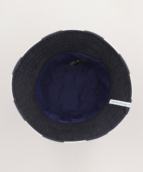 AKA SIX STRIPE BUCKET HAT NAVY ONESIZE