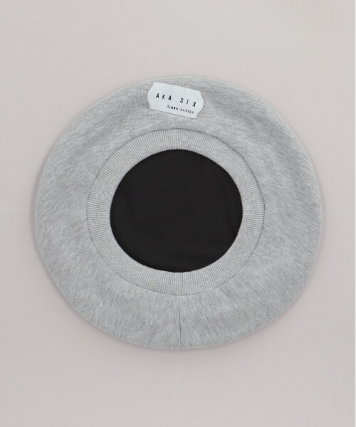 AKA SIX JUMP SUMMER BERET BLACK x GRAY ONESIZE