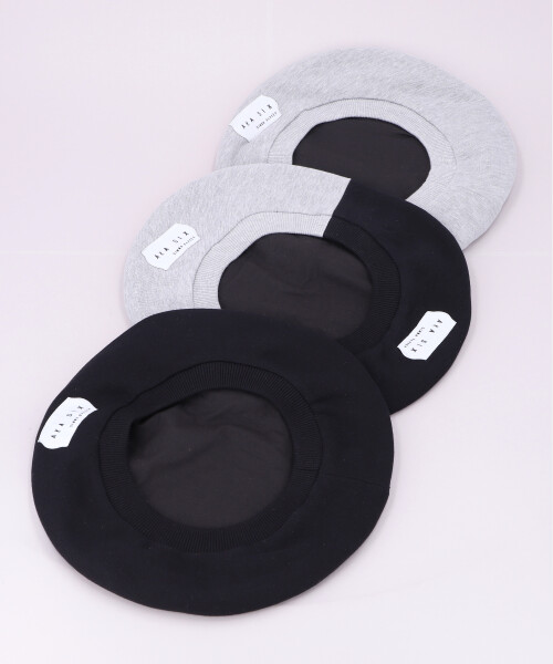 AKA SIX JUMP SUMMER BERET BLACK x GRAY ONESIZE