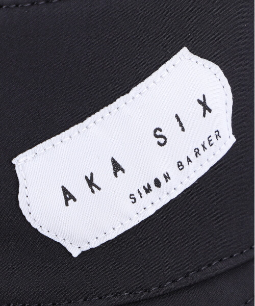 AKA SIX POLY BUCKET HAT BLACK ONESIZE