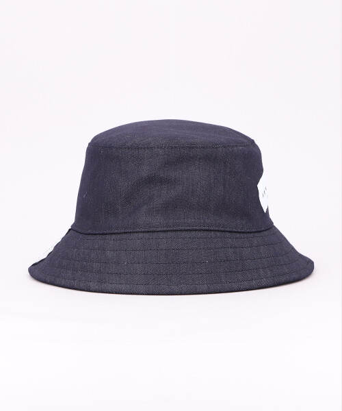 AKA SIX NEW DENIM BUCKET HAT NAVY ONESIZE