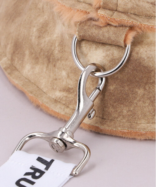 AKA SIX SHEARLING BUCKET HAT BEIGE ONESIZE