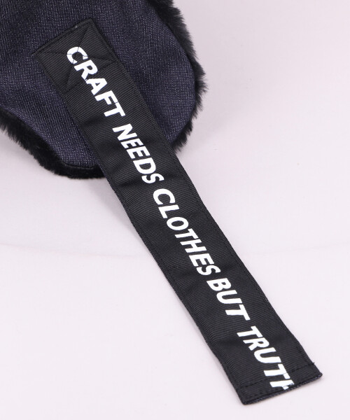 AKA SIX DENIM TRAPPER HAT NAVY ONESIZE