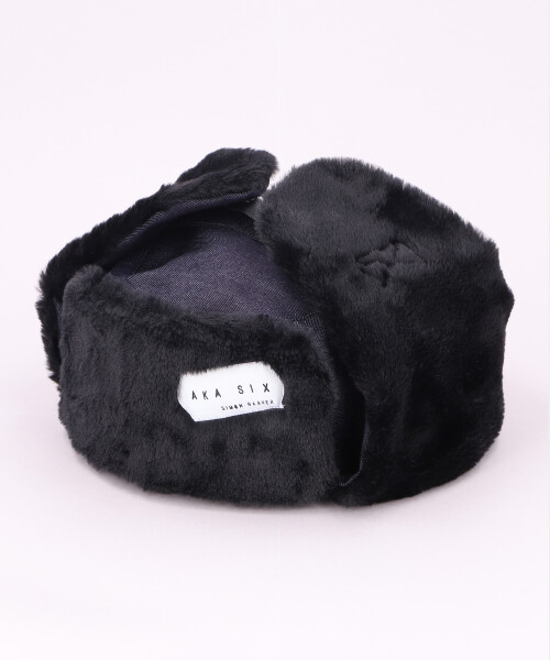 AKA SIX DENIM TRAPPER HAT NAVY ONESIZE