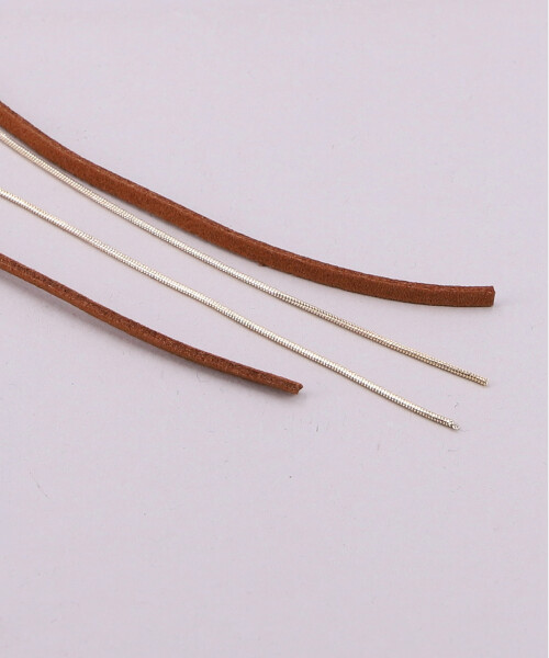 ROUND R リボンクリップ BROWN ONESIZE
