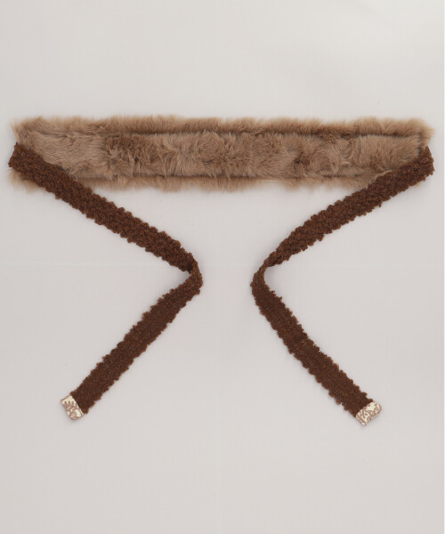 ROUND R ファーヘアバン GREEN ONESIZE