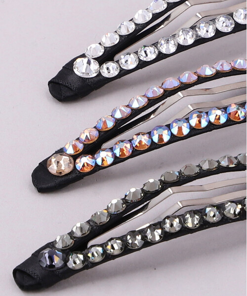 ROUND R クリスタルパッチン SILVER ONESIZE