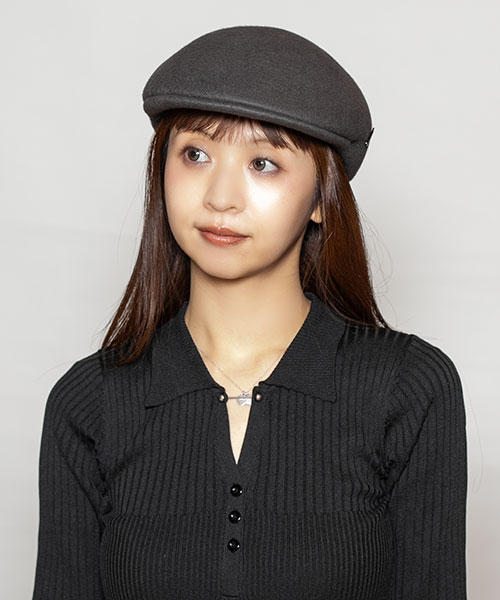 モデル頭囲：56cm 着用サイズ：ONESIZE