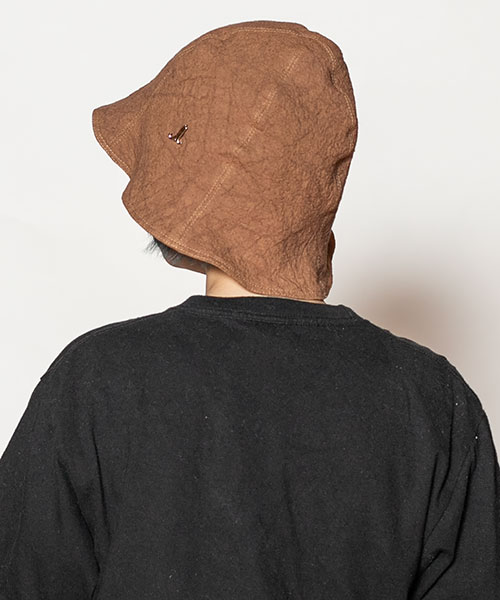 モデル頭囲：54cm 着用サイズ：ONESIZE