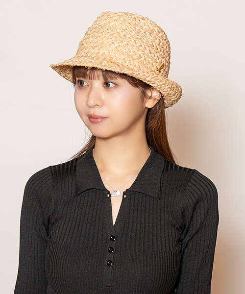 モデル頭囲：56cm 着用サイズ：ONESIZE