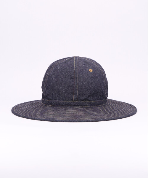 NC DECK HAT 10OZ DENIM NAVY ONESIZE