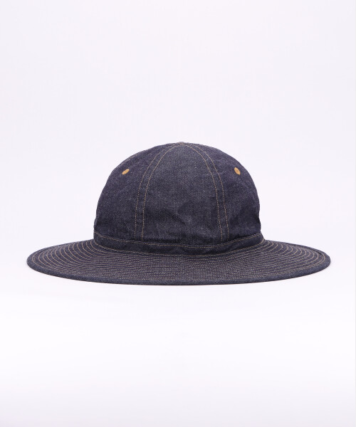 NC DECK HAT 10OZ DENIM NAVY ONESIZE